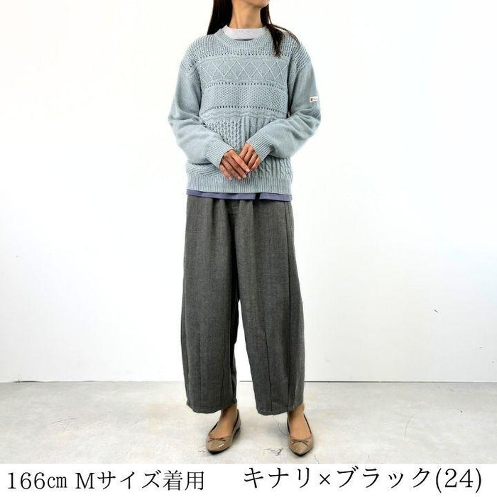 ヘリンボーン サーカス パンツ