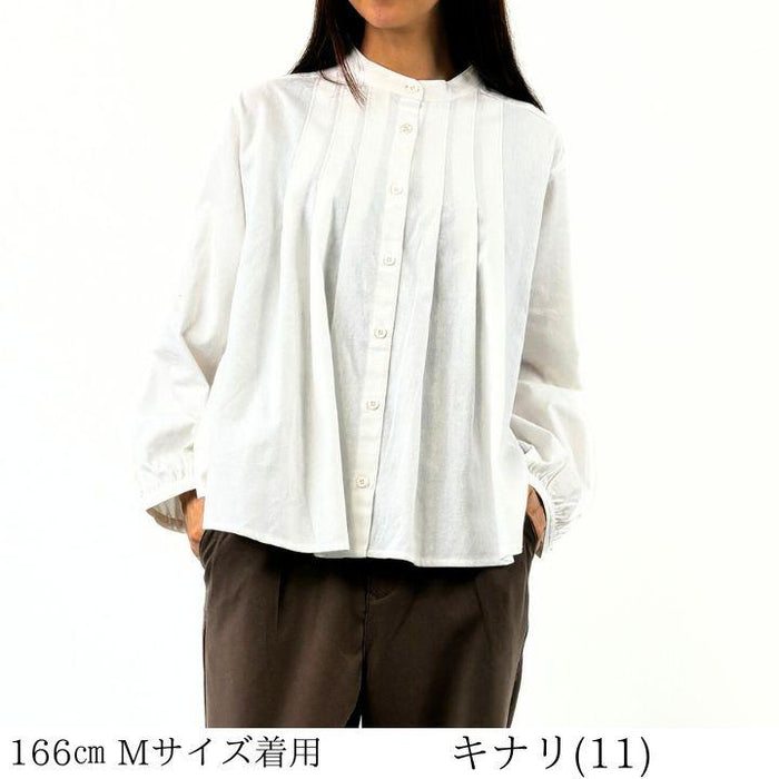 ショルダータックブラウス