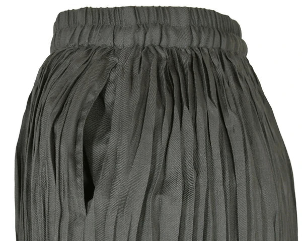 リネンMIXプリーツスカート