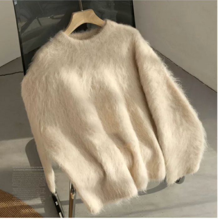 シャギーニットセーター