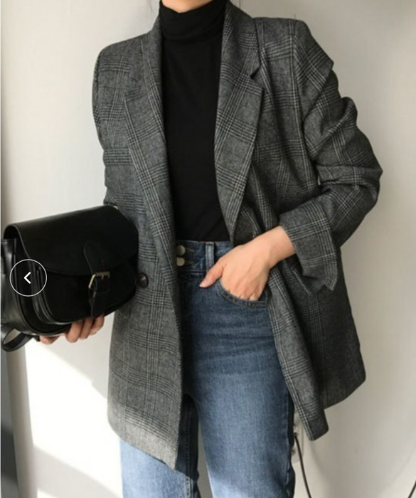 ダブルブレストツーボタンスーツジャケット