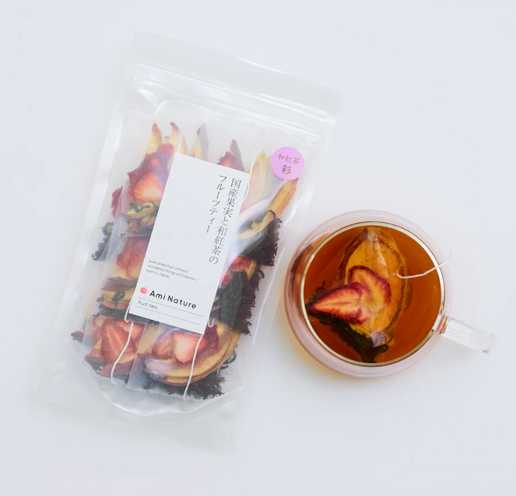 【AmiNature】国産果実と和紅茶のフルーツティー（ティーパックタイプ）＿10袋