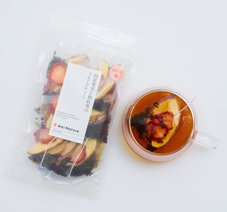 【AmiNature】国産果実と和紅茶のフルーツティー（ティーパックタイプ）＿10袋