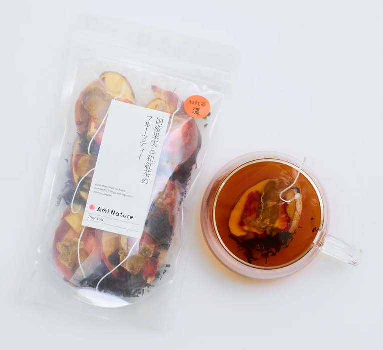 【AmiNature】国産果実と和紅茶のフルーツティー（ティーパックタイプ）＿10袋