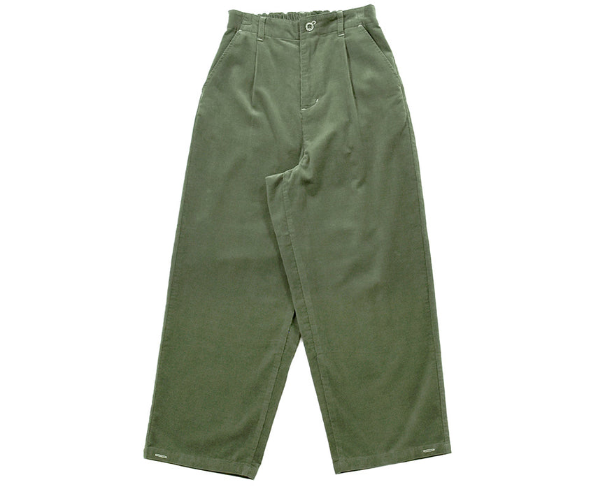 刺し子風刺繍入りｽﾄﾚｰﾄﾊﾟﾝﾂ_KIBP5672