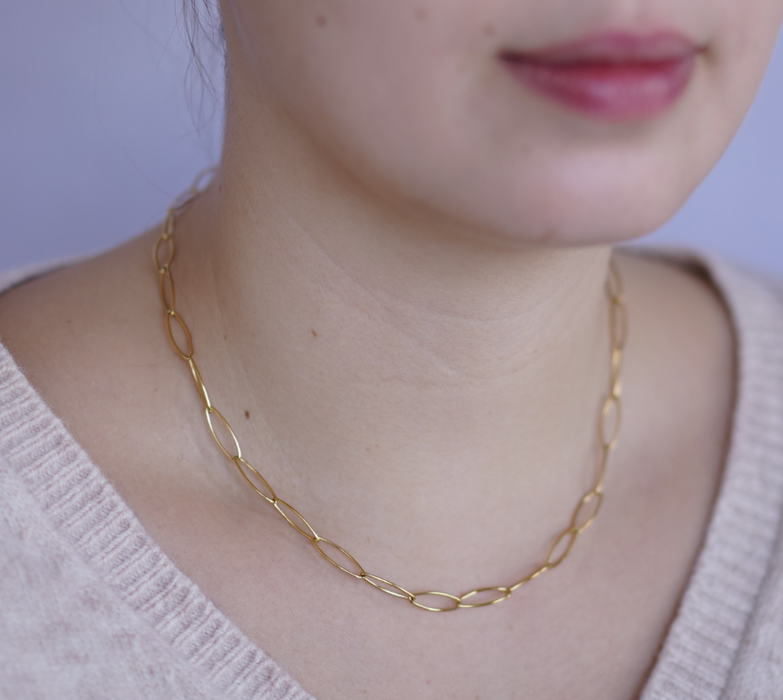 【JOJONO】つけっぱなし・細チェーンネックレス