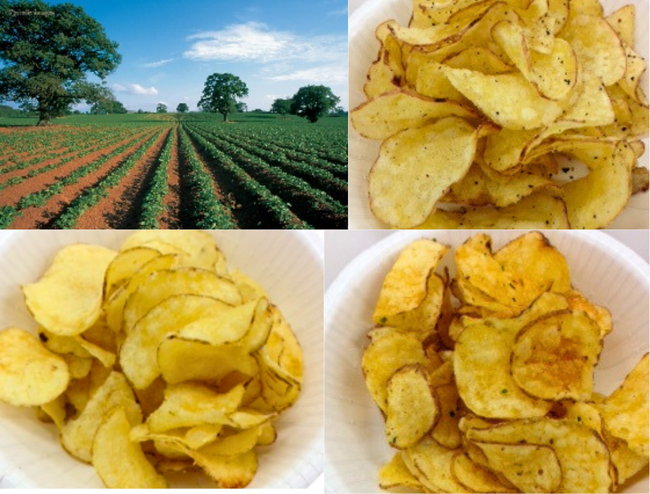 【Tyrrells】ポテトチップス3種セット（シーソルト&サイダービネガー、チェダー&チャイブ、シーソルト&ブラックペッパー）